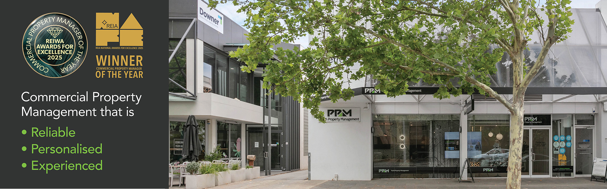 Photo of the PPM commercial property management office in West Perth